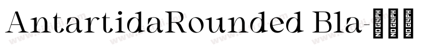 AntartidaRounded Bla字体转换